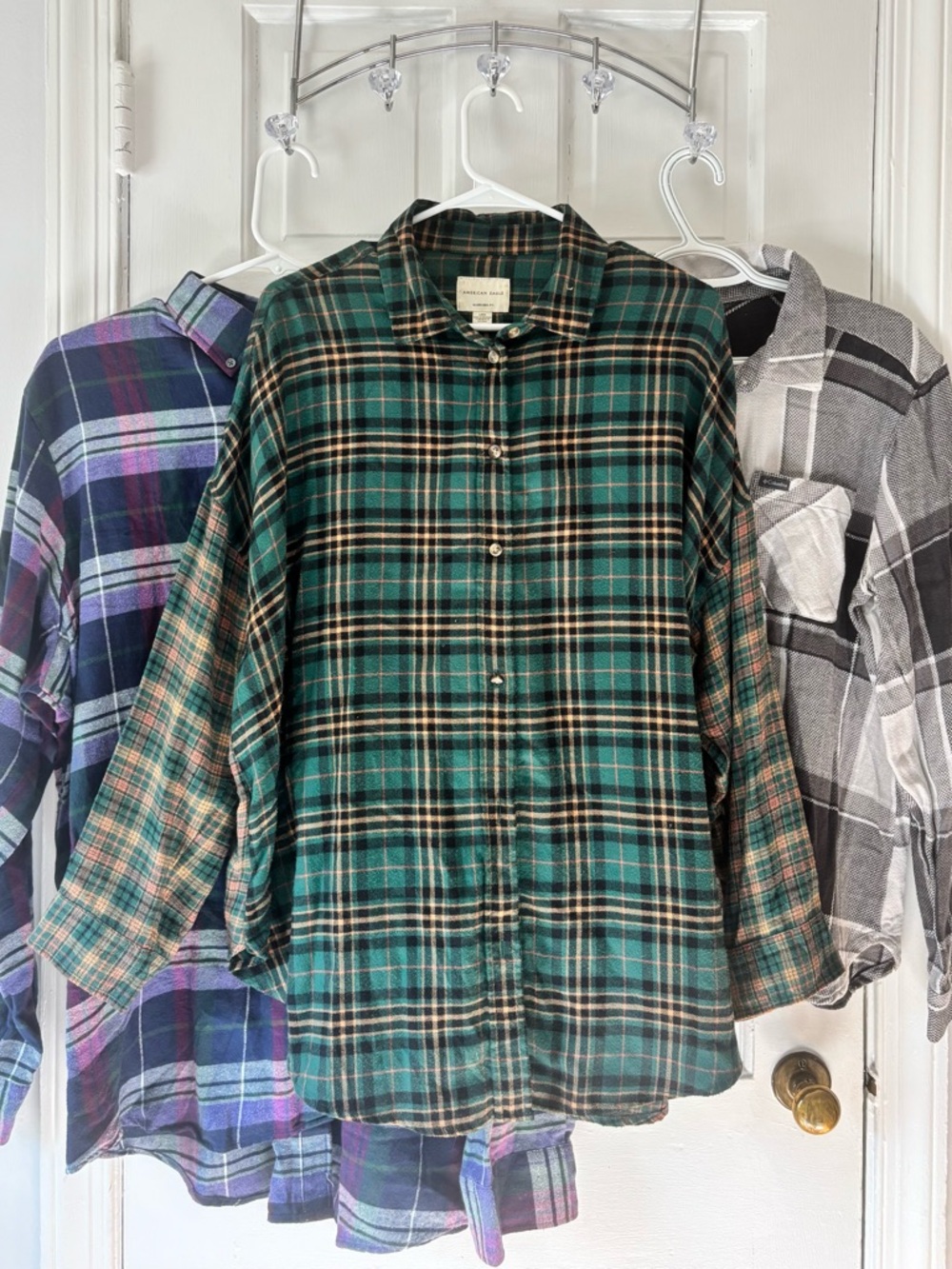 Bundle flannel! All three.